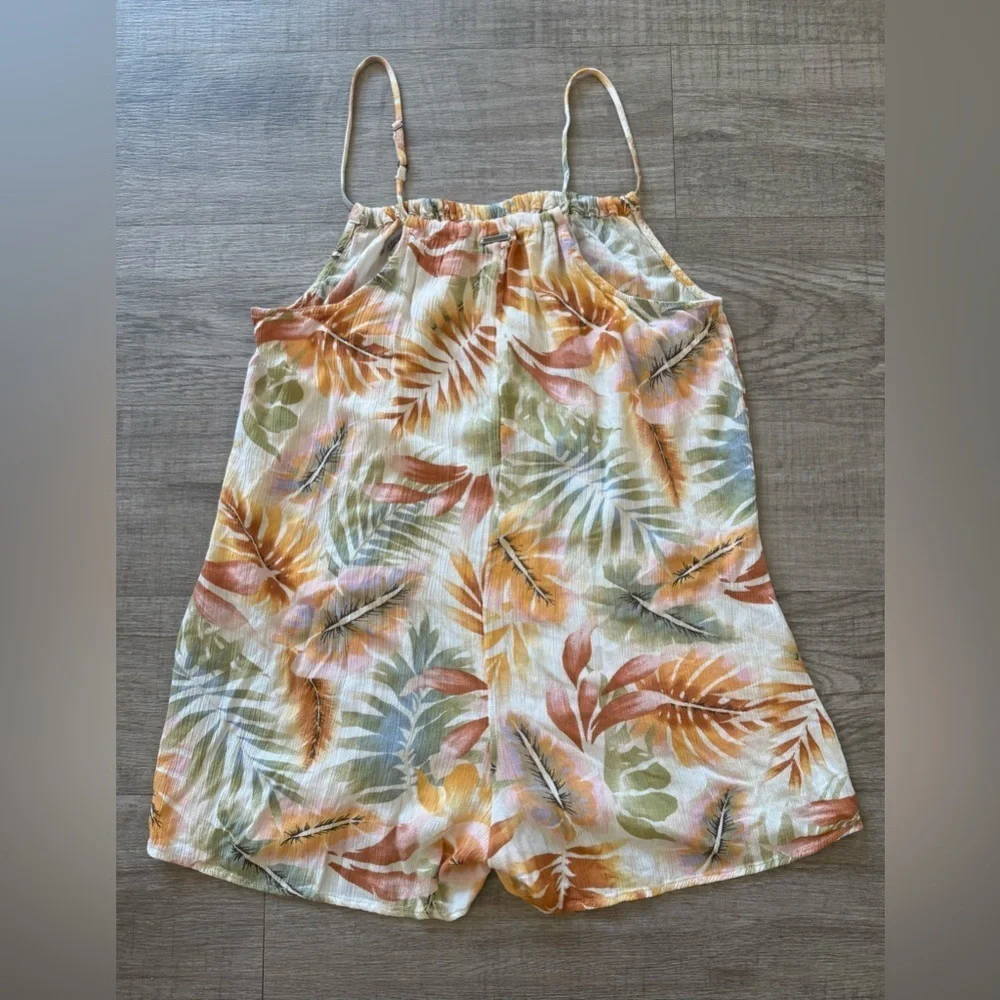 Billabong Del Sur 2 Beach Cover Up Romper Size S - Picture 4 of 8